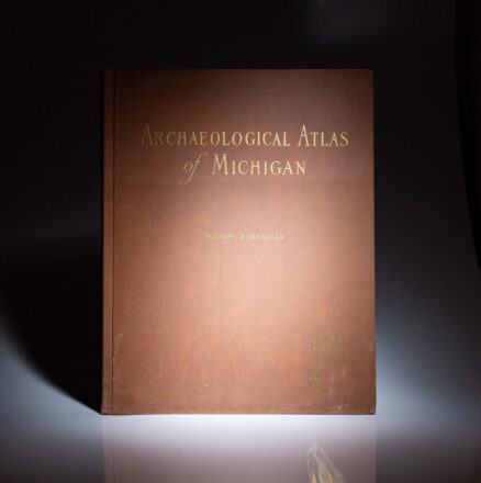 Archaeological Atlas of Michigan by Wilbert B. Hinsdale, published in 1931.