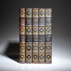 Limited edition of The Twenty-Eighth Division, Pennsylvania's Guard in the World War, compiled by Colonel Edward Martin and limited to 100 deluxe leather-bound copies.