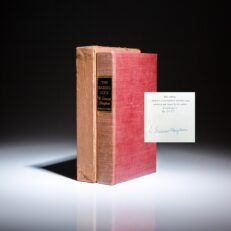 Signed limited edition of The Razor's Edge, A Novel by W. Somerset Maugham.