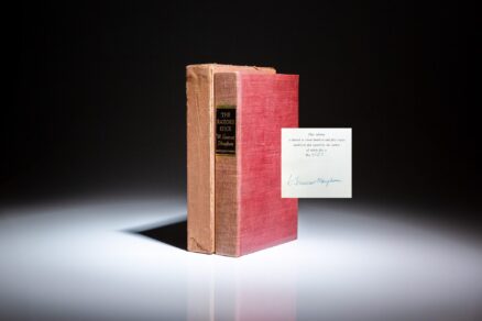 Signed limited edition of The Razor's Edge, A Novel by W. Somerset Maugham.