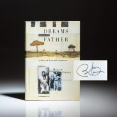 The true first edition of Dreams From My Father, signed by Barack Obama.