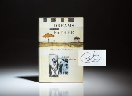 The true first edition of Dreams From My Father, signed by Barack Obama.