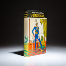 First edition, first issue of Flashman by George MacDonald Fraser, published by Herbert Jenkins in 1969.