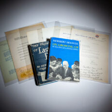 Collection from the Executive Director of the Boys' Clubs of America, David W. Armstrong, including letters and signed books from President Harry Truman and President Herbert Hoover.