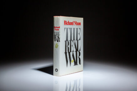 First edition of The Real War by Richard Nixon, inscribed to Court of Appeals Judge and Senator James L. Buckley.