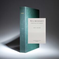 From the Thornwillow Press, W.A. Mozart: Portfolio of a Genius, by Neal Zaslaw of the Lincoln Center Mozart Bicentennial.