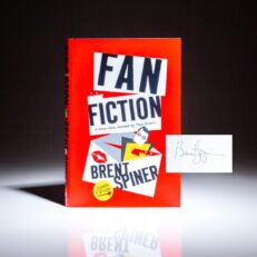 Signed first edition, first printing of Fan Fiction: A Mem-Noir Inspired by True Events, by Brent Spiner.