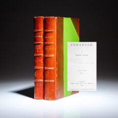 First edition of Armadale, in two volumes, by Wilkie Collins, published by Smith, Elder and Co. of London in 1866.