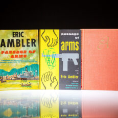 First American edition of Passage of Arms by Eric Ambler.