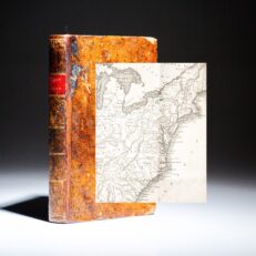 Carey's American Pocket Atlas, printed in 1814, fourth edition, greatly improved and enlarged, with twenty-three individual maps.