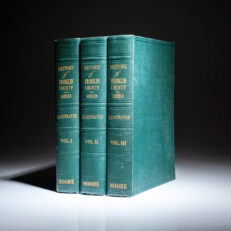 History of Franklin County Ohio by Opha Moore, complete in three volumes, published in 1930.