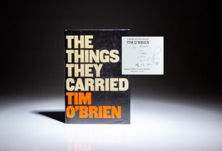 Signed first edition of The Things They Carried by Tim O'Brien.