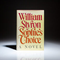 First edition of Sophie's Choice by William Styron.