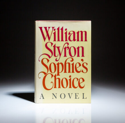 First edition of Sophie's Choice by William Styron.