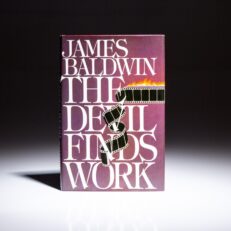 First edition of The Devil Finds Work by James Baldwin.