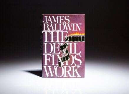 First edition of The Devil Finds Work by James Baldwin.