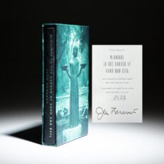 Signed limited edition of Midnight in the Garden of Good and Evil: A Savannah Story by John Berendt.