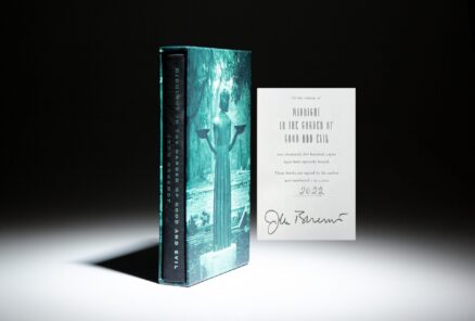 Signed limited edition of Midnight in the Garden of Good and Evil: A Savannah Story by John Berendt.