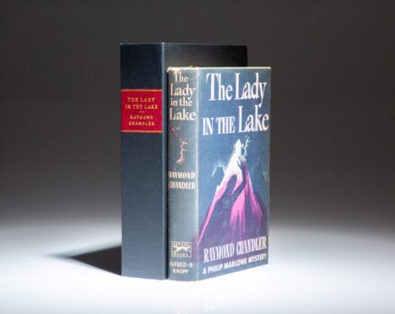 First edition of The Lady in the Lake by Raymond Chandler.