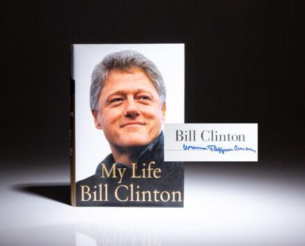 Signed first edition of My Life, the memoirs of President Bill Clinton.