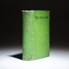 First British edition of The Open Boat and Other Stories by Stephen Crane.