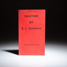 Uncorrected proof of Ragtime by E.L. Doctorow.