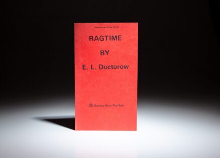 Uncorrected proof of Ragtime by E.L. Doctorow.