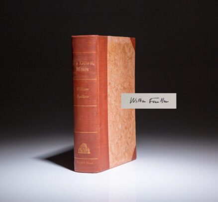 Signed limited edition of Go Down, Moses and Other Stories by William Faulkner.