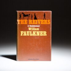 First edition of The Reivers: A Reminiscence by William Faulkner.