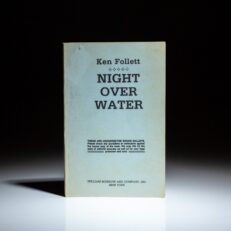 Uncorrected proof of Night Over Water by Ken Follett.