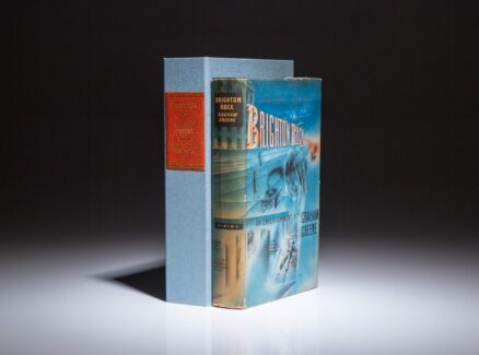 First American edition of Brighton Rock by Graham Greene, in the publisher's first state dust jacket.