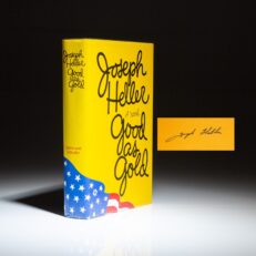 Signed first edition of Good As Gold by Joseph Heller.