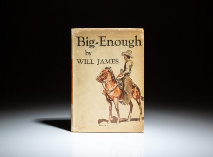 First edition of Big-Enough, written and illustrated by Will James.