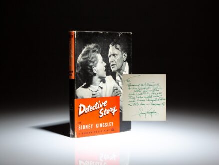 Signed first edition of Detective Story by Sidney Kingsley.