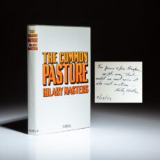 Signed first edition of The Common Pasture by Hilary Masters.