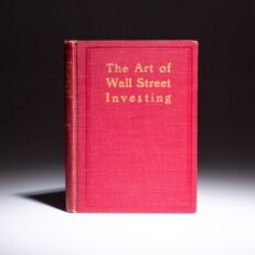 First edition of The Art of Wall Street Investing by John Moody.