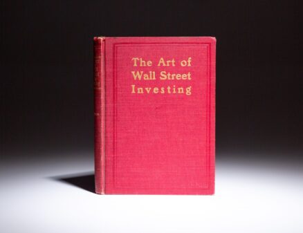 First edition of The Art of Wall Street Investing by John Moody.