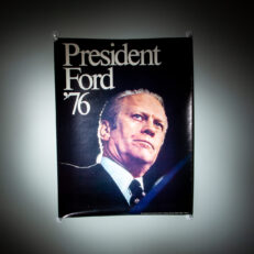 First issue of Gerald Ford's 1976 presidential campaign poster.