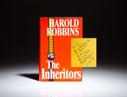 Signed first edition of The Inheritors by Harold Robbins.