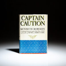 Signed first edition of Captain Caution by Kenneth Roberts.