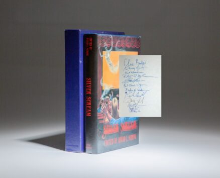 Signed limited edition of Silver Scream edited by David J. Schow.