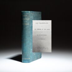 First edition, first issue of Old Mackinaw by W.P. Strickland.