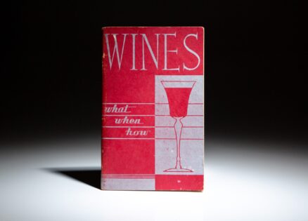 First edition of Carlton Stringer's Wines: What to Serve, When to Serve, How to Serve.