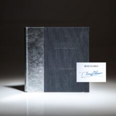 Signed limited edition of Magnificent Desolation by Apollo astronaut Buzz Aldrin.