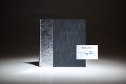 Signed limited edition of Magnificent Desolation by Apollo astronaut Buzz Aldrin.