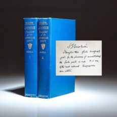 From the personal collection of Rear Admiral Samuel Eliot Morison, Ph.D., Paul Jones: Founder of the American Navy by Augustus C. Buell, inscribed and annotated by Morison.