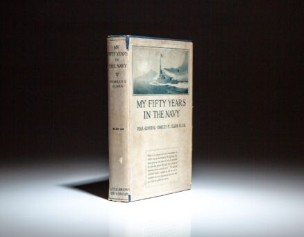 First edition of My Fifty Years in the Navy by Rear Admiral Charles E. Clark.