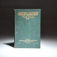 The 1921 Motion Picture Studio Directory and Trade Annual.