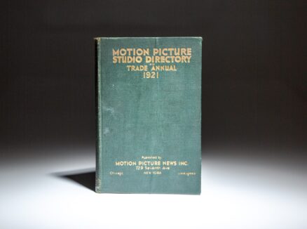 The 1921 Motion Picture Studio Directory and Trade Annual.