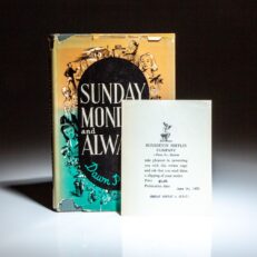 Advance review copy of Sunday, Monday and Always by Dawn Powell.